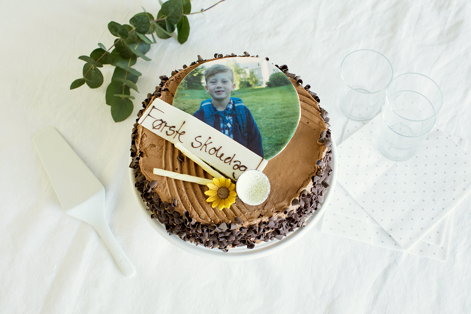 Sjokoladekake 15bit m/bilde