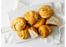 Knute med pistasjsmak